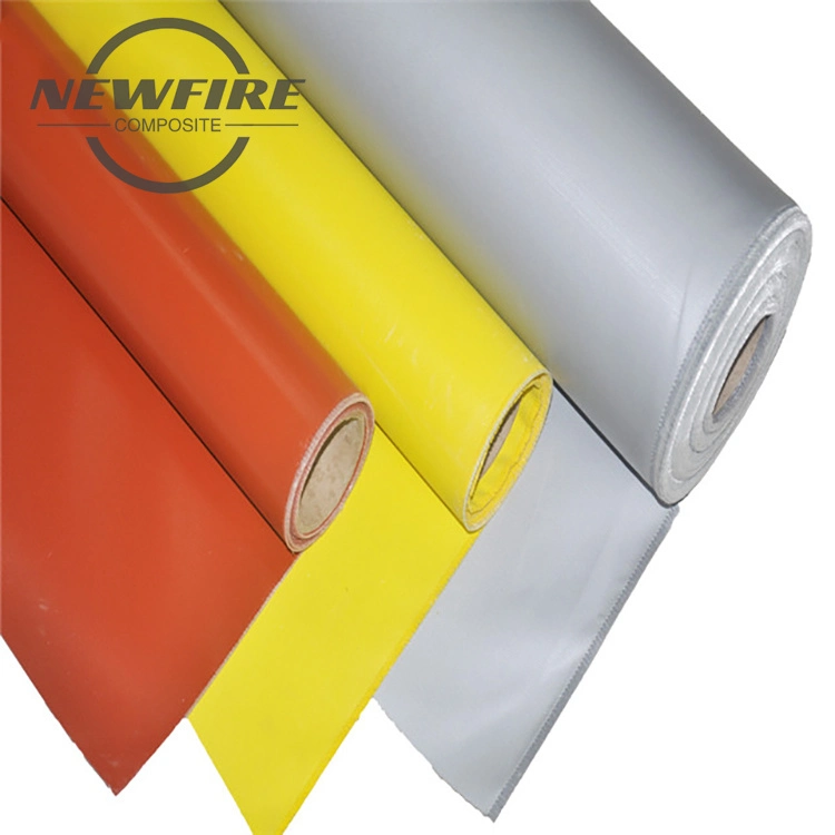 Manufacturers Double-Sided 0.4mm Medium Alkali Liquid Silicone Coated Fiberglass Cloth /Fiberglass Mesh High quality/High cost performance Silicone Coated Fiberglass Products