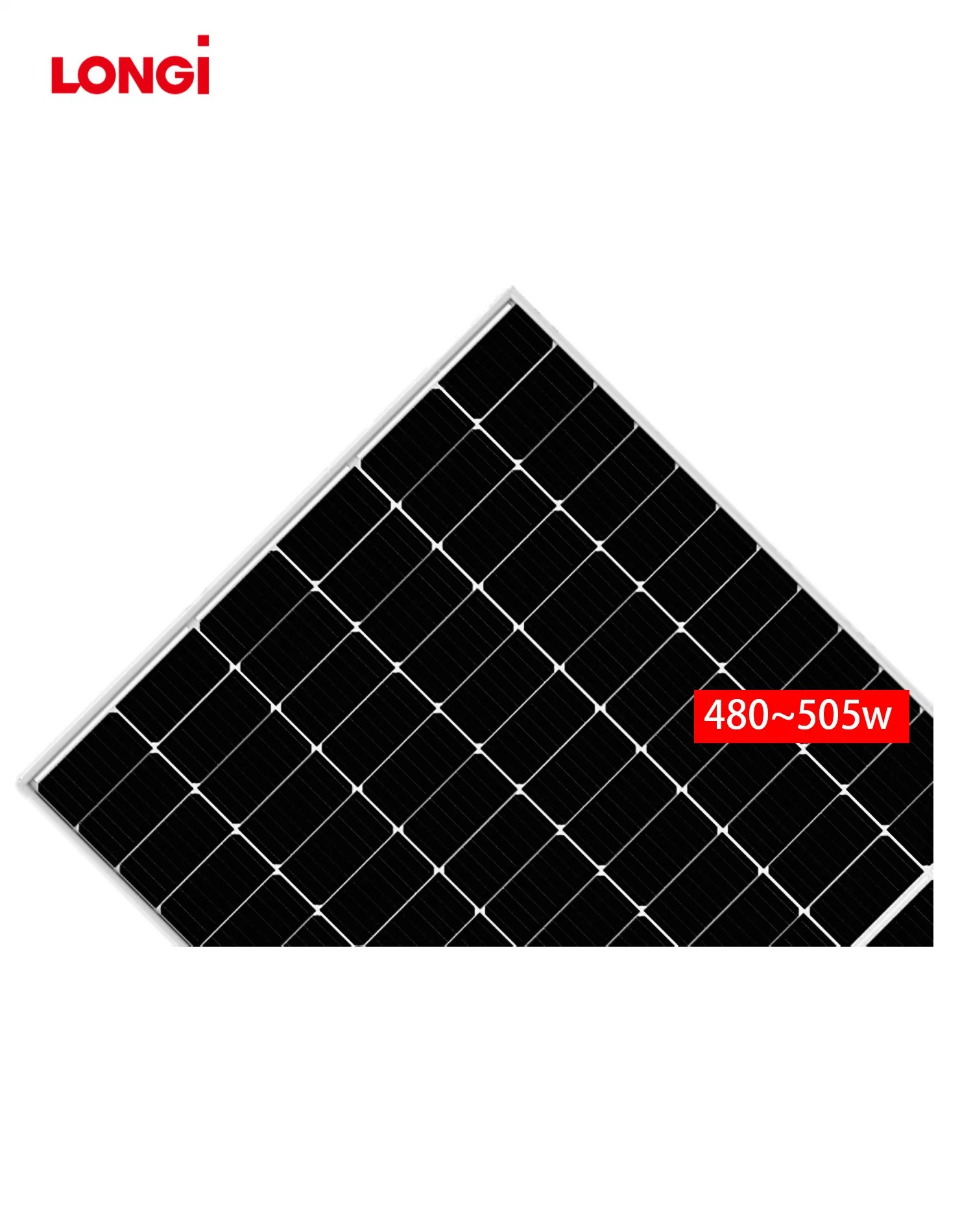 1120 Longi Solar Panels 144 Half Cells 540W Big Size 9bb Solar Panel