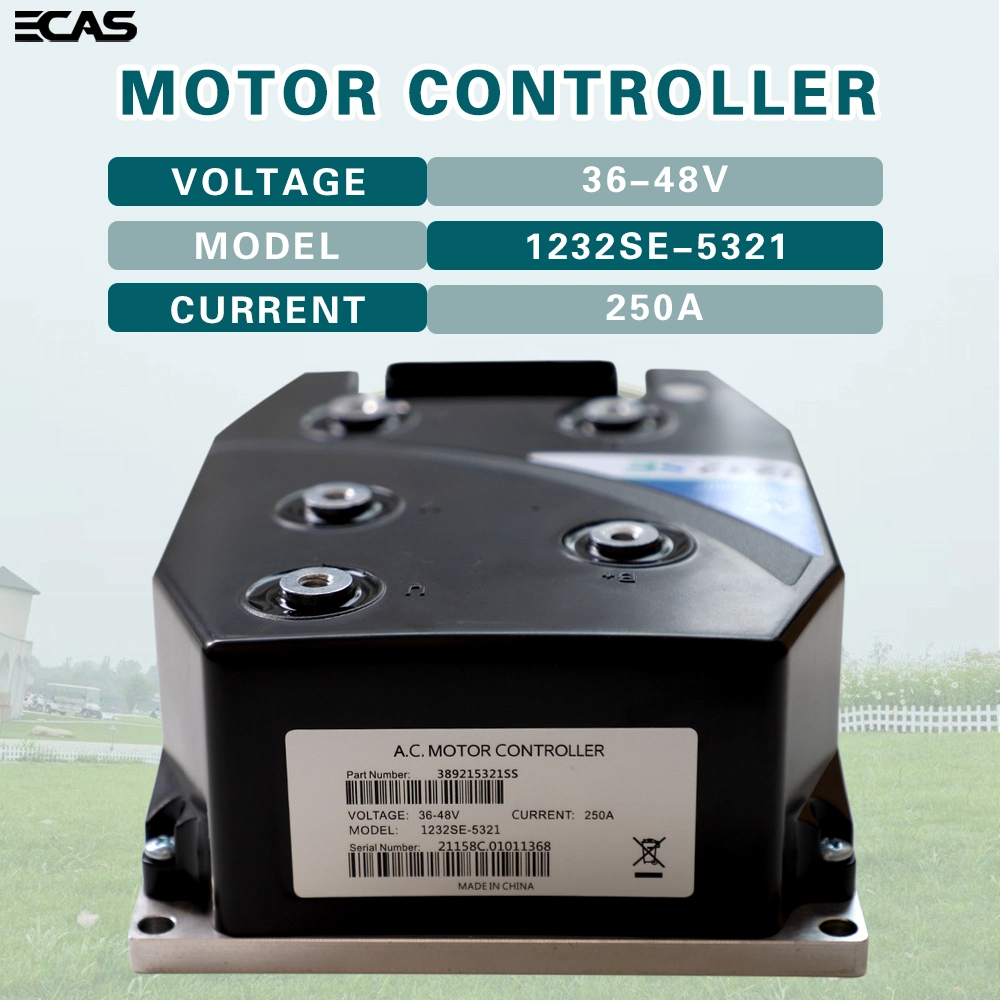 Curtis 1232se-5321 36-48V 250A se usa un controlador de motor eléctrico de alta velocidad AC Para carretillas elevadoras/Carro de Golf/otra máquina eléctrica