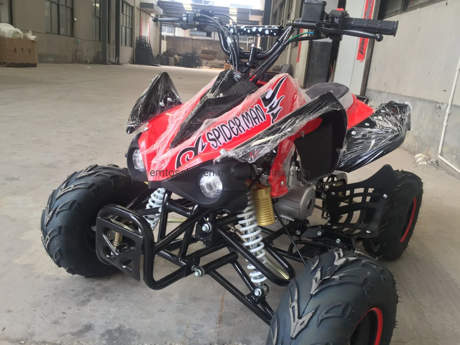 Well Selling New Type CE Wholesale Good Price Mini Kids Gas 110cc 125cc 4 Wheel Cool ATV Quad Bike