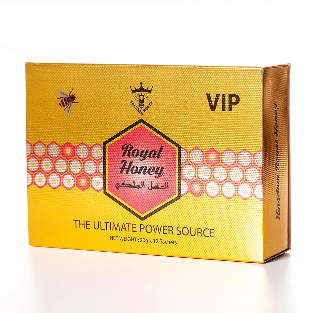 Royal VIP King de haute qualité miel pour lui - Or (12 sachets - 20 g)