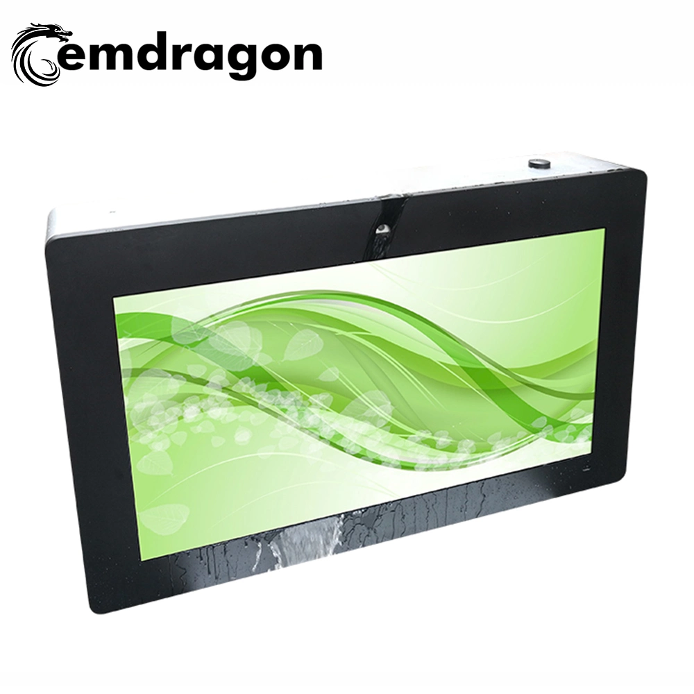 Android Infrared Touch Screen Monitor 47 Inch Air-Cooled Horizontal Screen Wall Hanging Outdoor Advertising Machine Bus LCD Screen Advertising