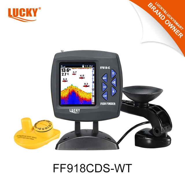 GPS Lucky fish finder Cercapesci FF918CSD-WT