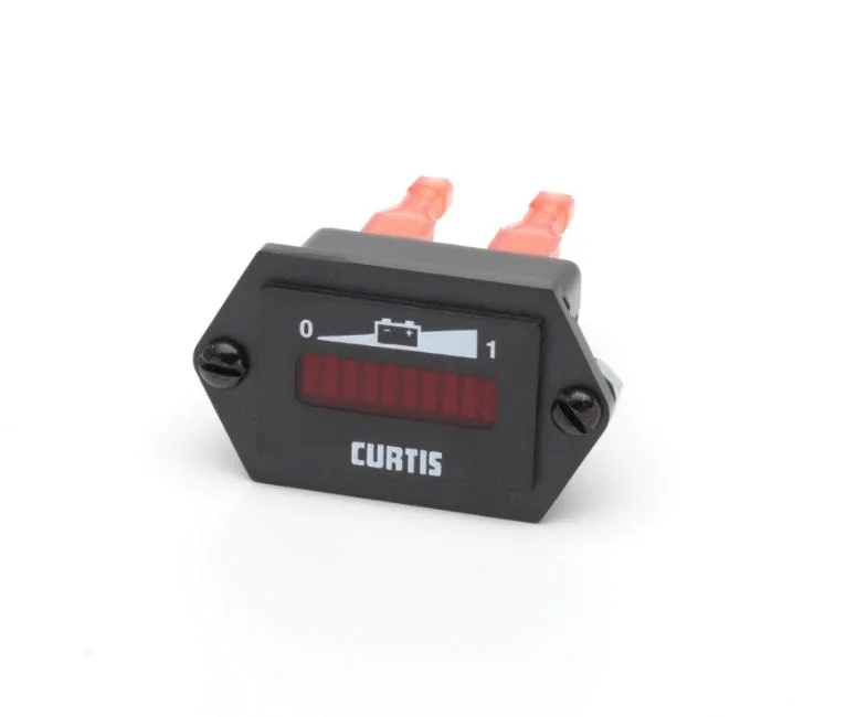 New Curtis 906t24bnman Battery Fuel Indicator Gauge 24V LED 10 Segment Bar