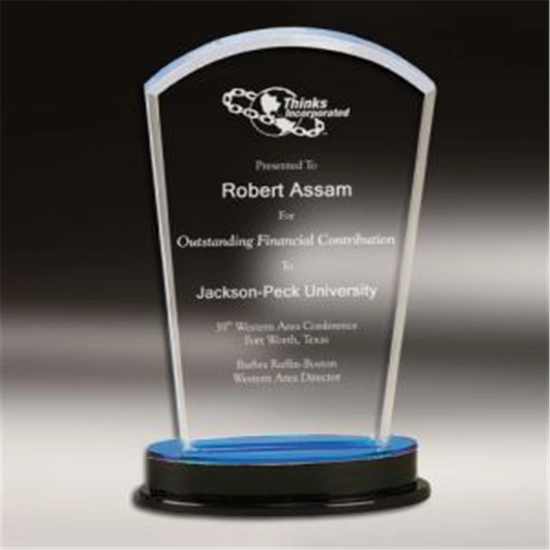 New Custom Acrylic Display Rack for Awards Plastic Trophy