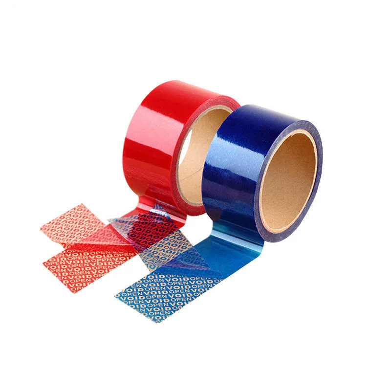 with Low MOQ Wholesale Size Tamper Security Tape