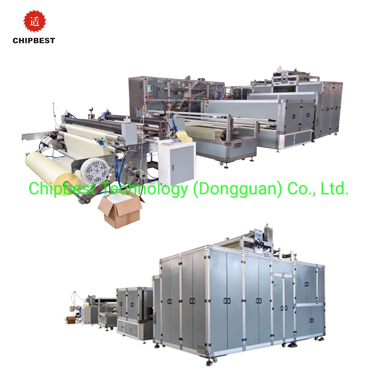 Chipbest Low Cost Full-Auto Bed Sheet Making Machine Producing Non Woven Disposable Bedsheet for Hospital/Hotel/Home Using