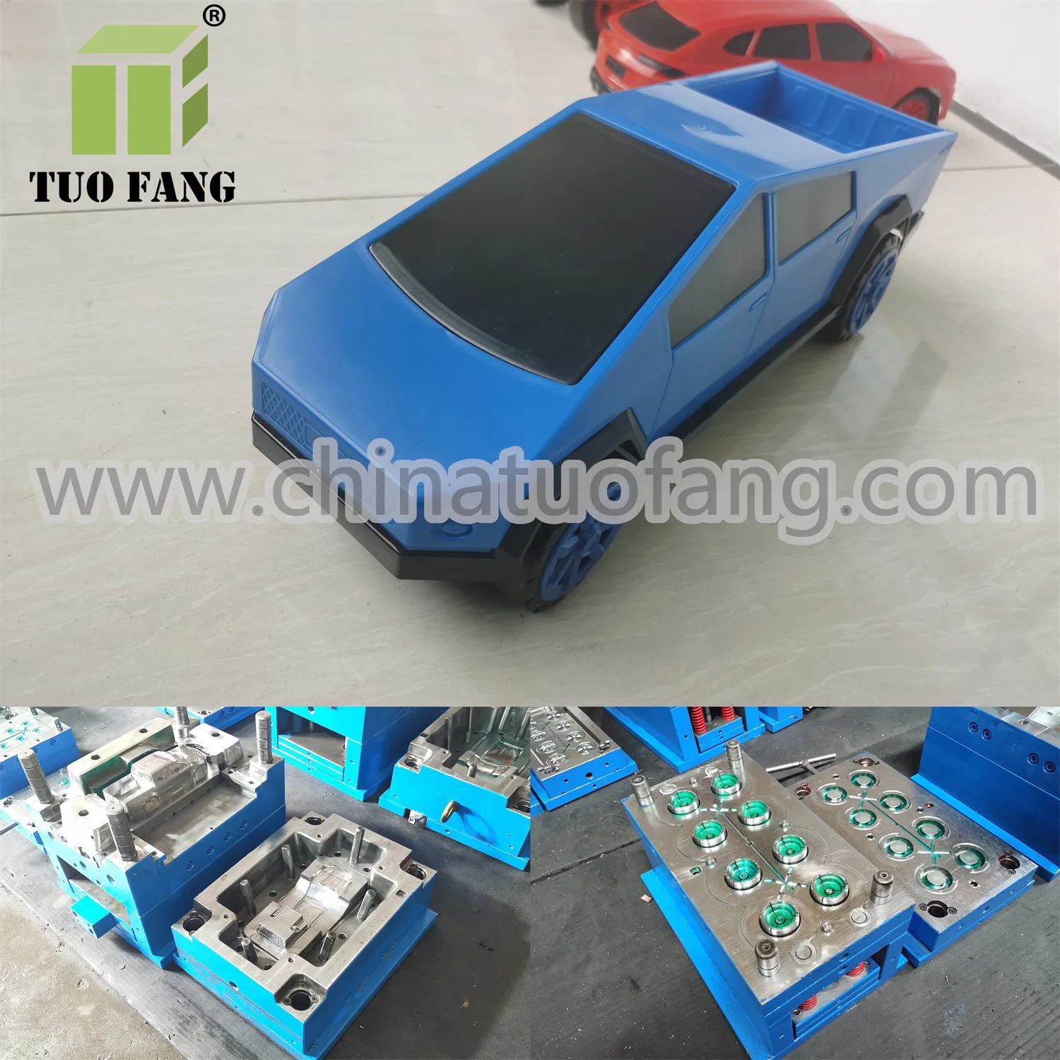 Plastic Injection Mold for Plastic Baby Car Kid Toy Mold