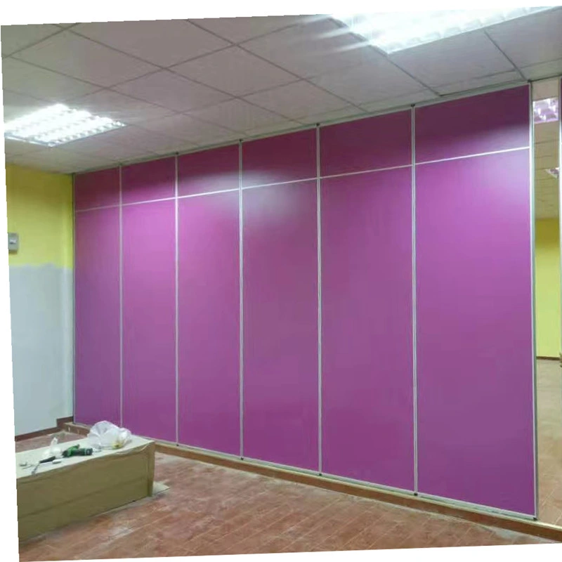 Pared de División Movible de Madera del Panel Insonorizado Decorativo para el Salón de Baile