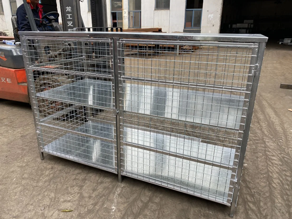 Wire Mesh Decking Box Use for Heavy Duty Pallet Racking Goods Steel Mesh Container