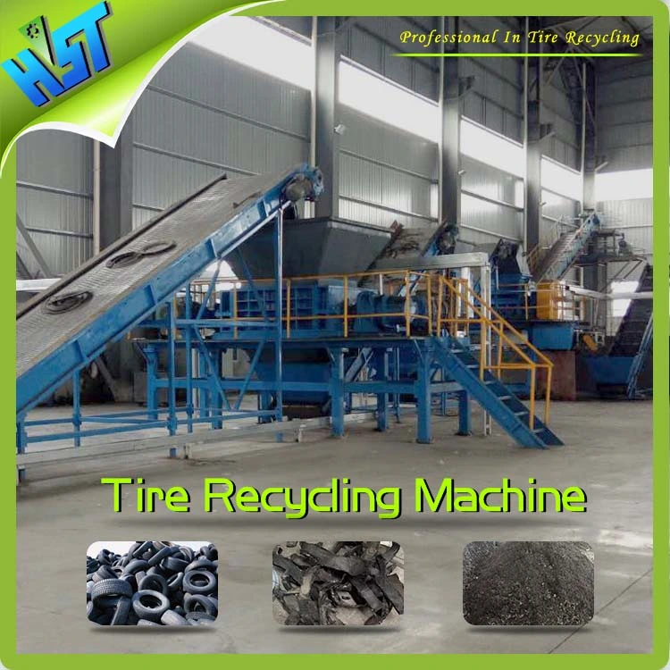 Waste Tire Recycling Machine in Tyre Recycling Machine Production Line Price