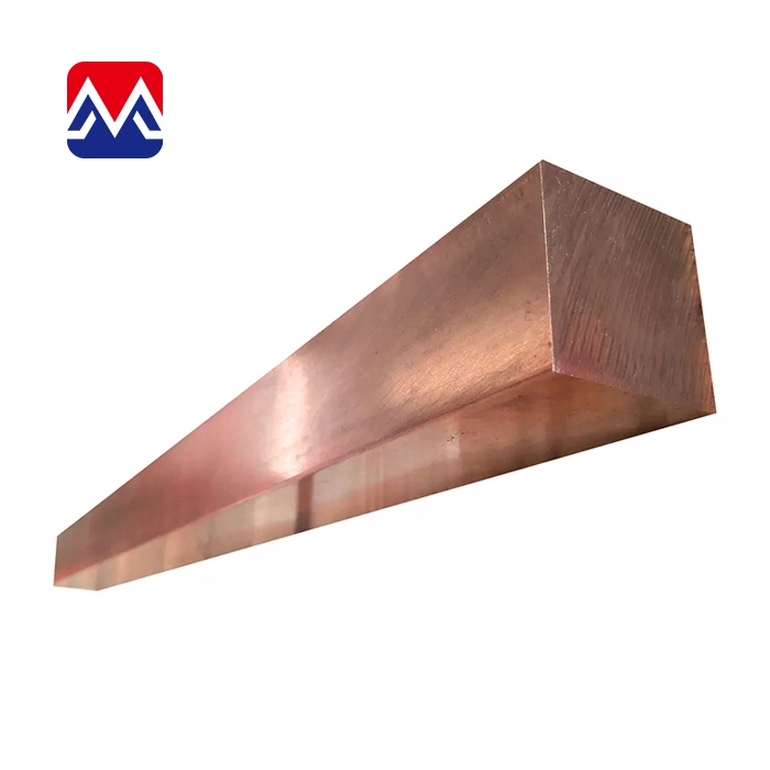 High Purity 99.9999% Copper Square Bar Made in China at The Cheap Price