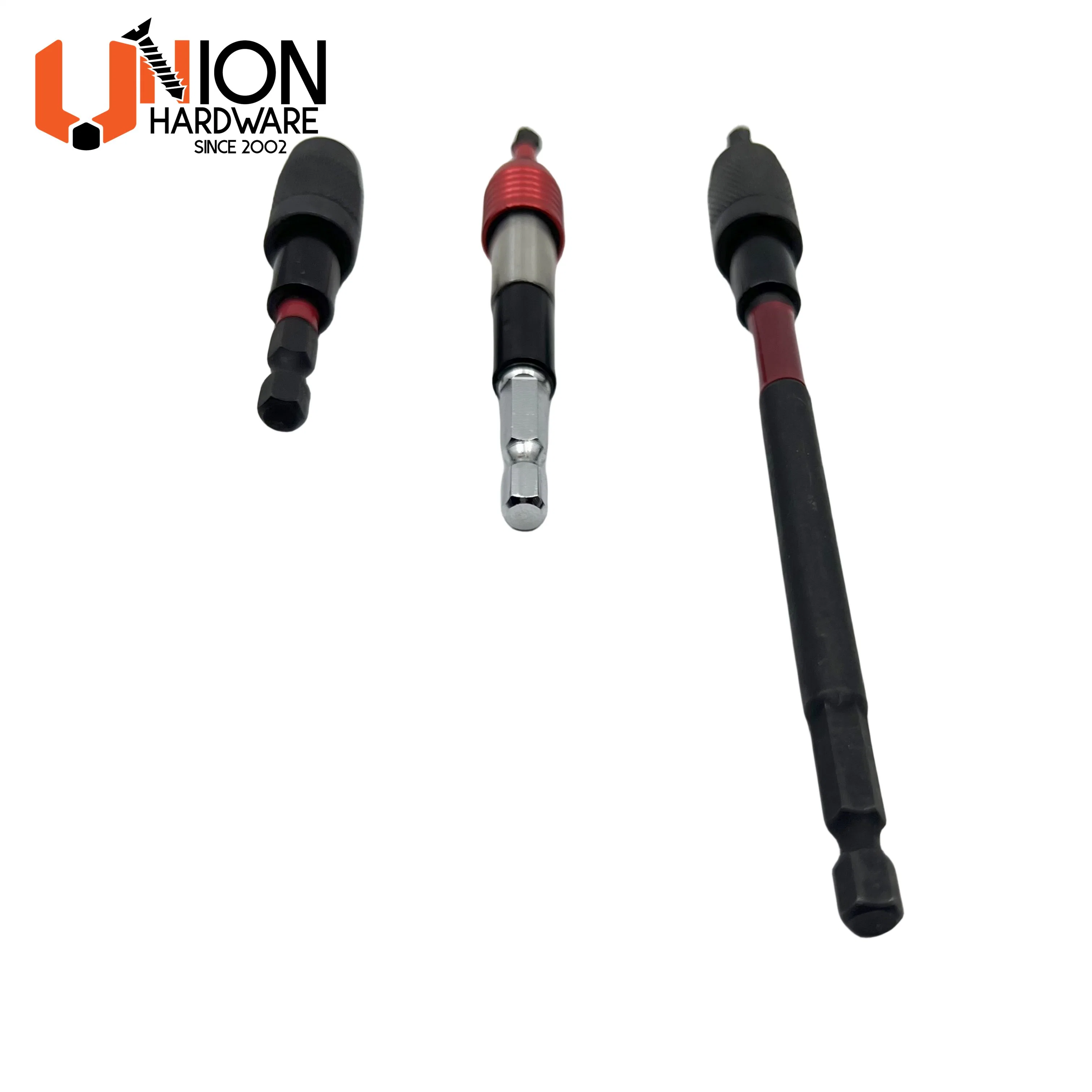 Blackening Oxide Impact Duty 1/4 Inch Drive Quick Release Extenstion Drill Bit Holders