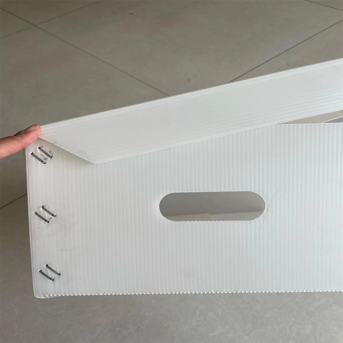 Customized Cheaper Foldable Polypropylene Corrugated Box PP Hollow File Case