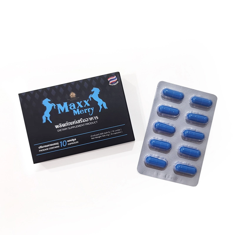 Herbal Supplement Natural Penis Enlargement Blue Pill Men's Erection