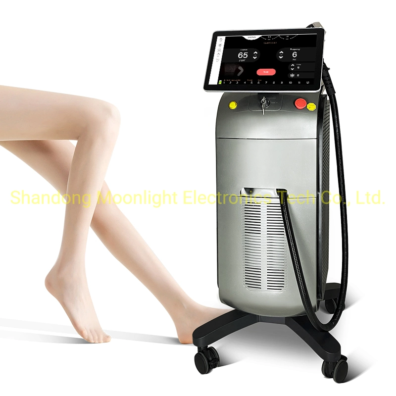 Superb Permanent Painless Titanium Hair Removal Diode Laser for Salon