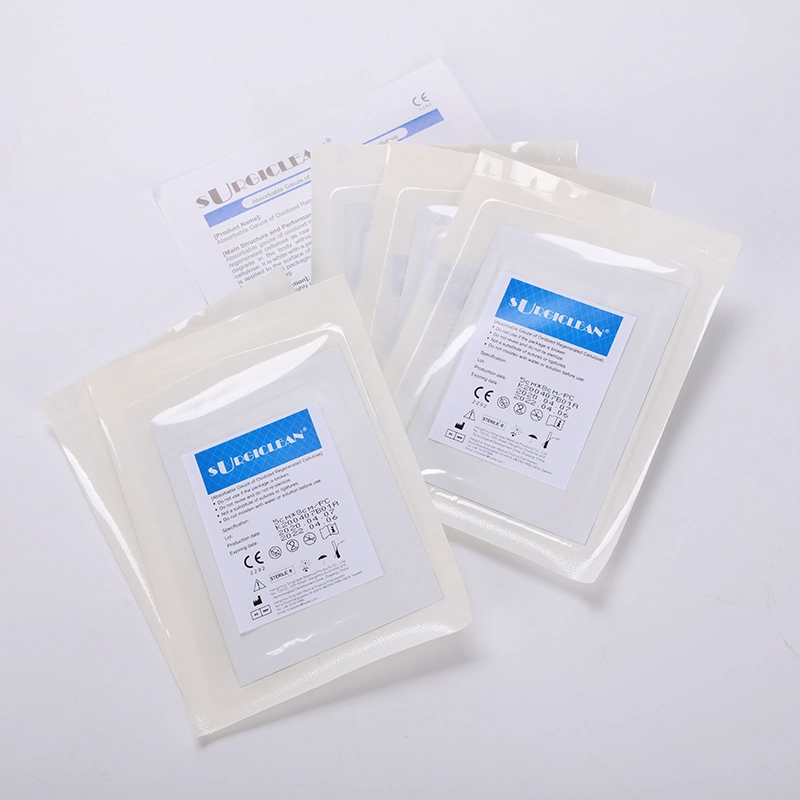 China Manufacturer Surgiclean Medical Surgical Gauze Sterile Absorbent Gauze Bandage with CE