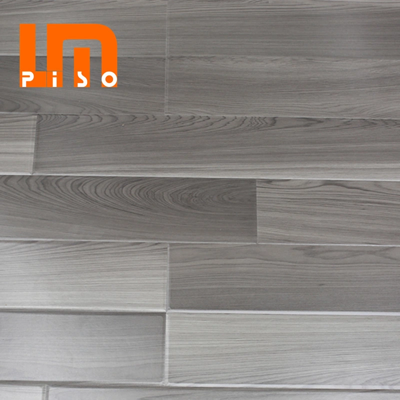 V-Groove Fabricado na Alemanha Classe 32 Alto Brilho 8mm 12mm Cinza Claro Carvalho Madeira Impermeável Flutuante Vinil Spc Piso Laminado para Escritório.