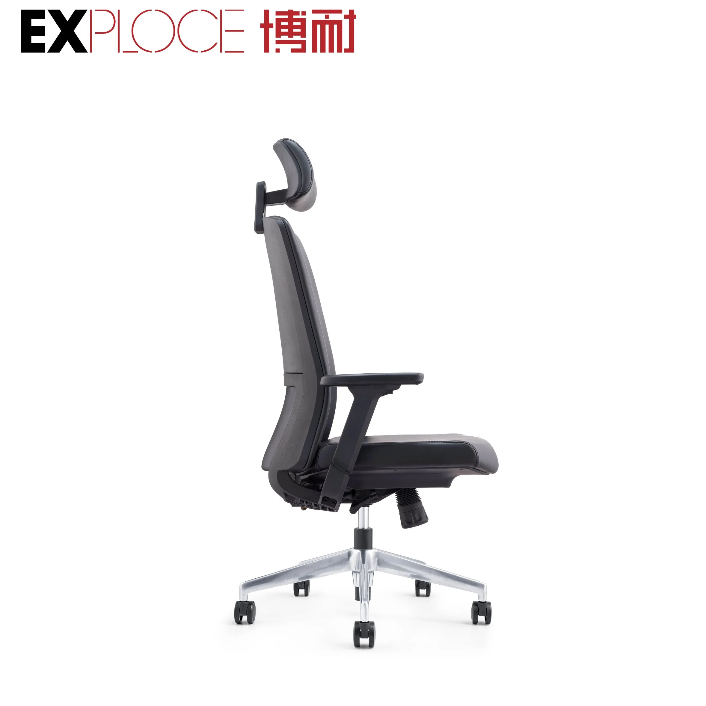 Chaise de bureau en maille de haute qualité, exécutive, luxueuse, confortable, en cuir ou en tissu, chaise de bureau ergonomique, chaise suspendue, personnalisation de base.