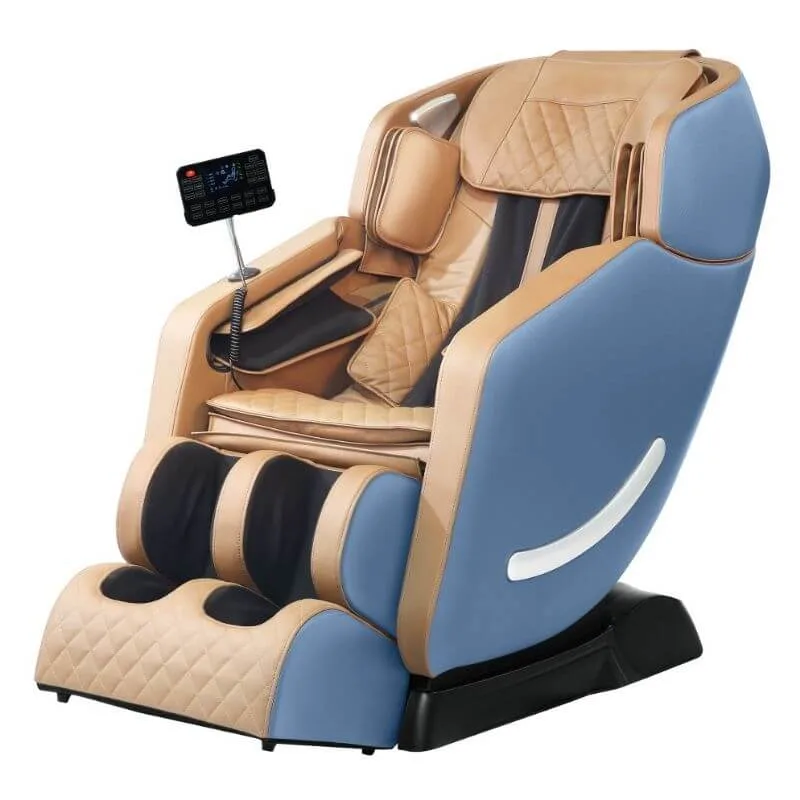 Jingtop Deluxe Shiatsu amasado cuerpo completo eléctrico gravedad cero 3D Silla masajeador