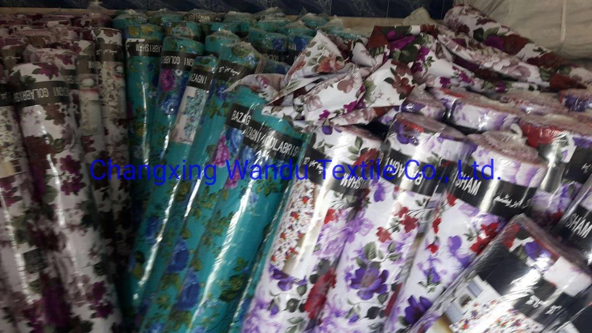 Exported to Europe, North America, 100% Polyester Fiber, Sheets, Curtains and Other Textiles