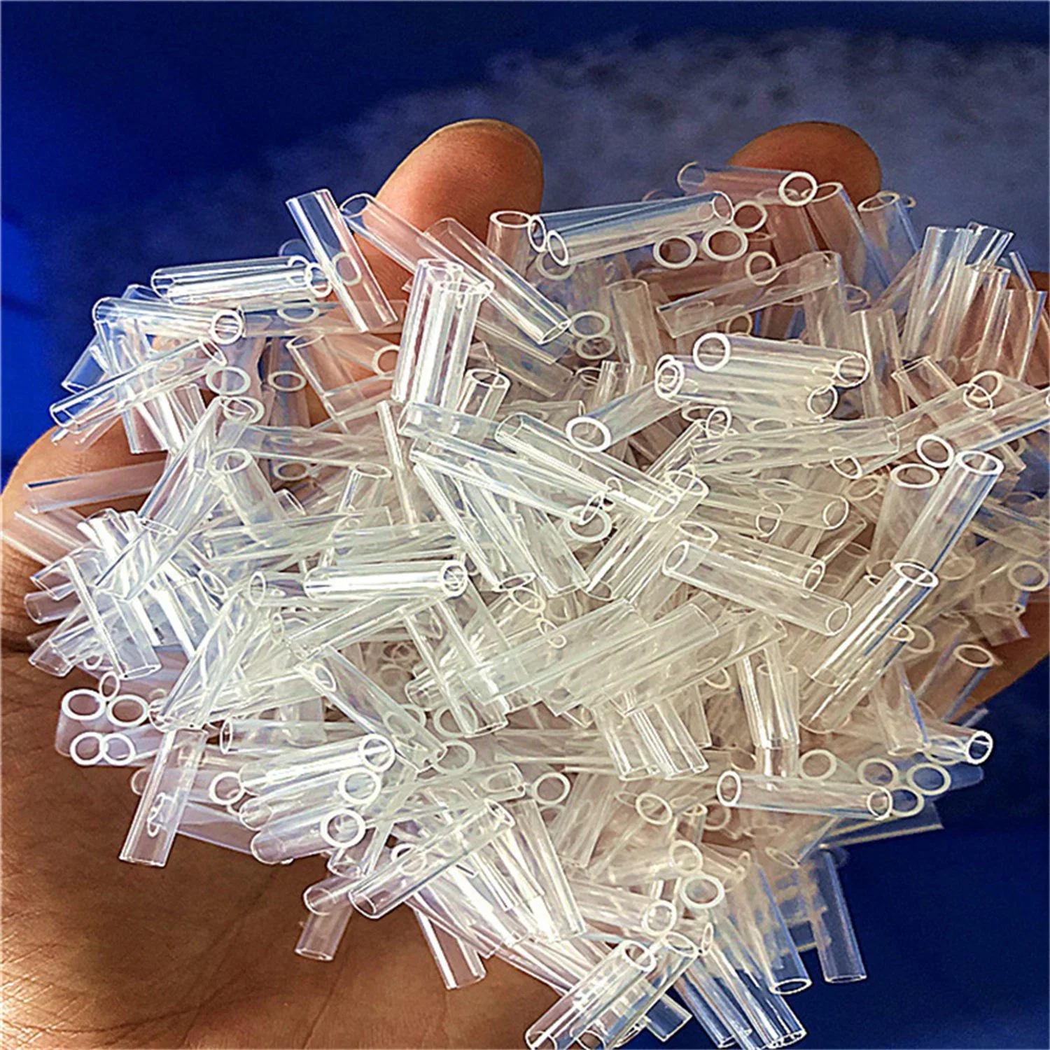 Silicone Rubber Tube Clear 1mm Micro Dental Square Heat Resistant Thin Wall Soft Transparent Silicone Tubing