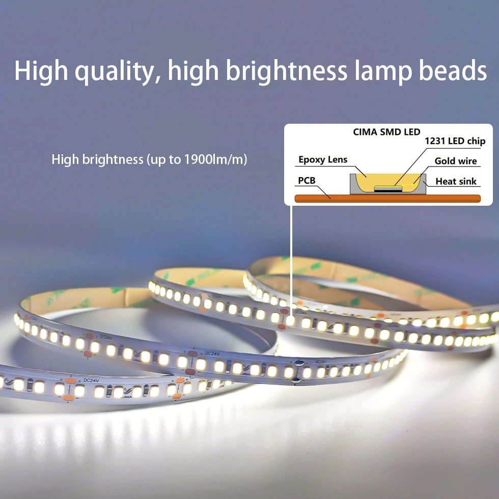 Faixa LED Inteligente de 120 V com 120 LEDs faixa LED Ws2811 LED Pixel Ws2811 para iluminação de fase