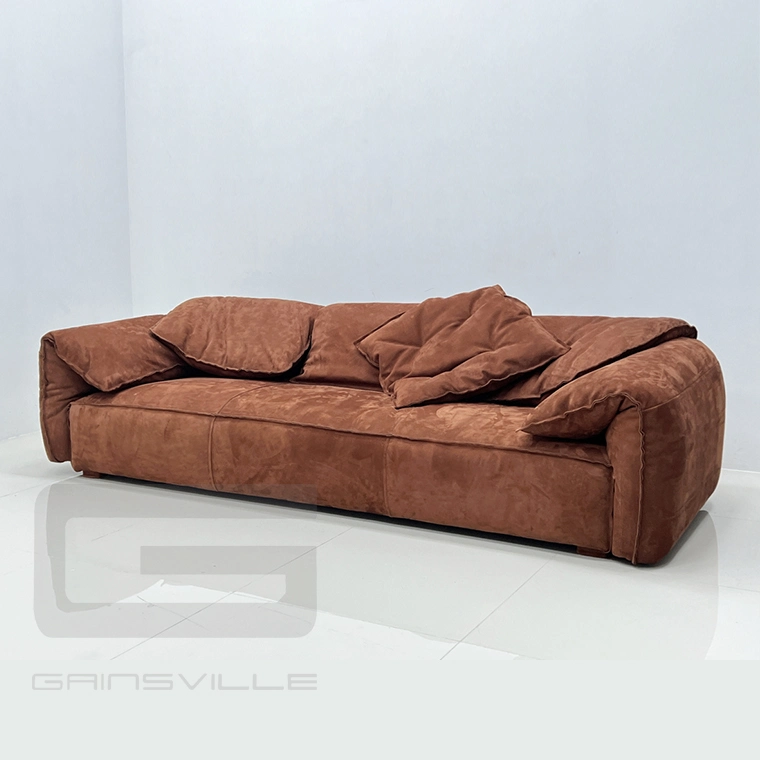 Italien Wohnzimmer Leder-Sofa-Set Möbel