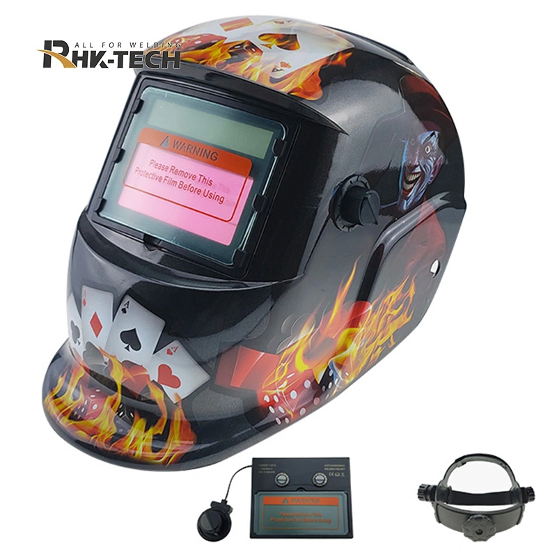 Rhk PP Heat-Resistant ligero oscurecimiento automático Solar pegatina de la máscara de soldadura casco