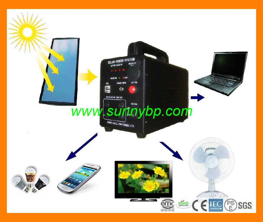 Système de L'alimentation 100W Solaire Portatif (SBP-PSP-03)