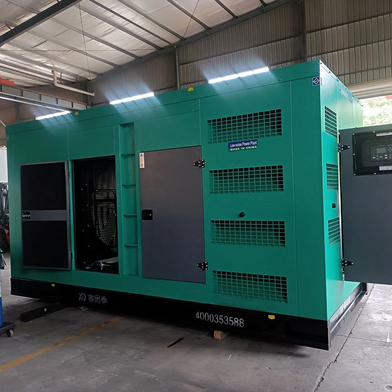 Rostfreie Design Super Silent Diesel Generator Set 600kW Power Generator hergestellt in China