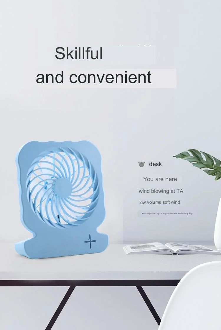 Enfríe el día: Elegante USB Mini Ventilador para la comodidad inmediata