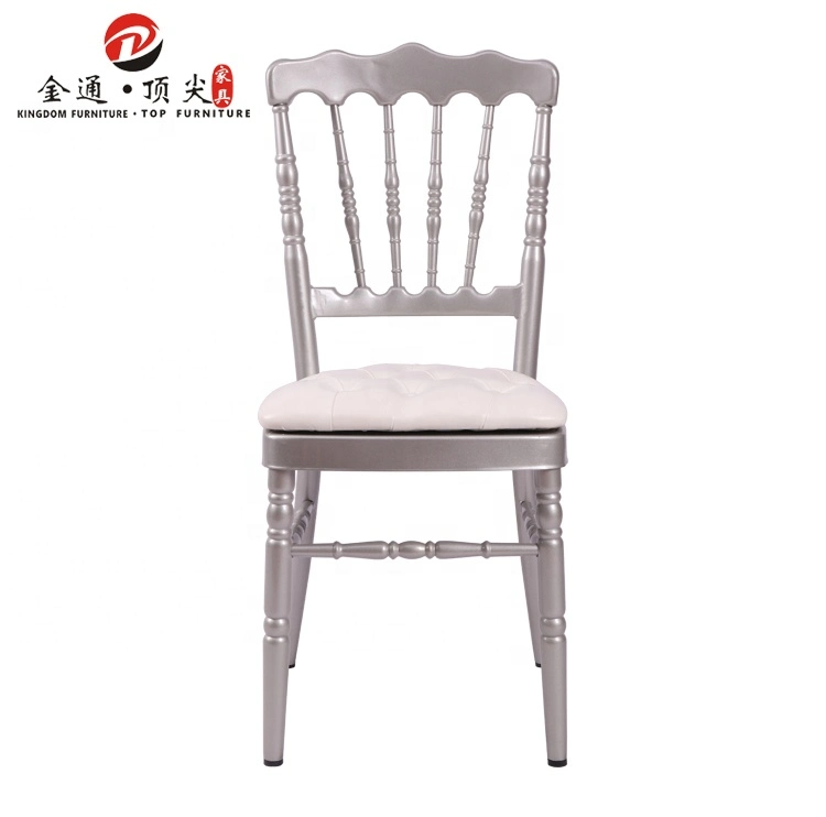 Original Factory Wholesale/Supplier Strong White Stacking Napoleon Chair