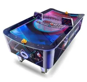 Surface Hockey Two-Person Interactive Playground Equipment Coin Operated Air Hockey Game Table