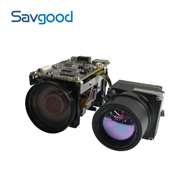 2MP Savgood 640*480 imagens térmicas, Módulo de câmara 30x óptico Zoom visível câmara CCTV de sistemas de vigilância eo/IR câmera IP