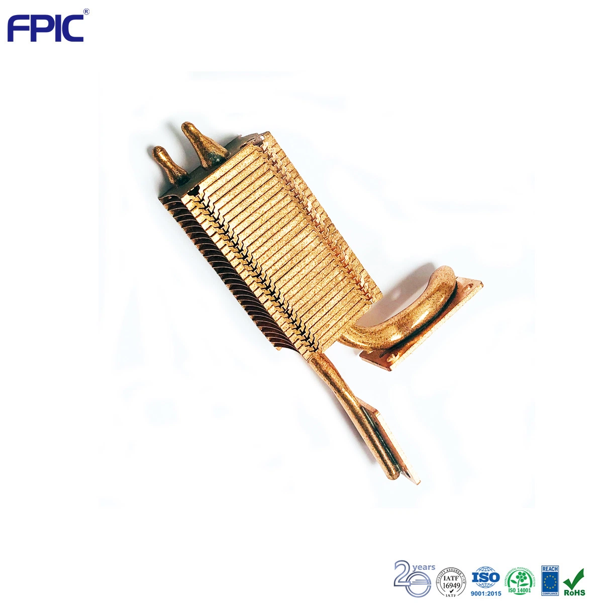 Fpic Customization CNC Machining Large Heat Sink Water Cooling Extrusion Aluminum Heatsink