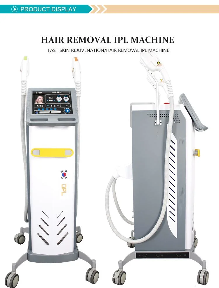 Factory Directly Sale Double Handle IPL Hair Removal Tattoo Removal Skin Rejuvenation