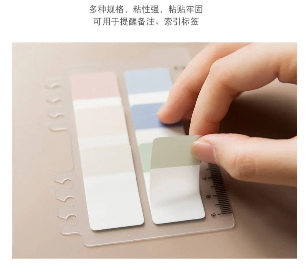 OEM Decorative Translucent Memo Pad See Through Transparent Clear Sticky Notes