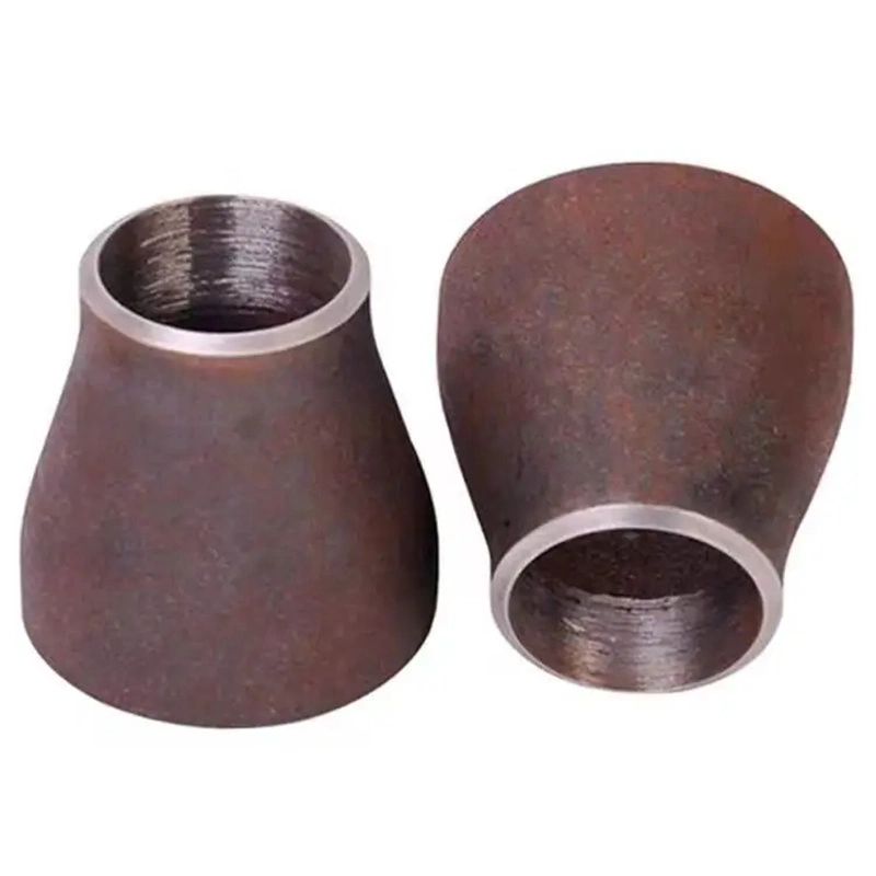 ASTM A234 Wpb A420 Wpl6 Aging Resistant Eccentric Reducing Pipe Fittings Stainless Steel Flange Fittings Carbon Steel Back Butt Welded Reducer Pipe Fittings