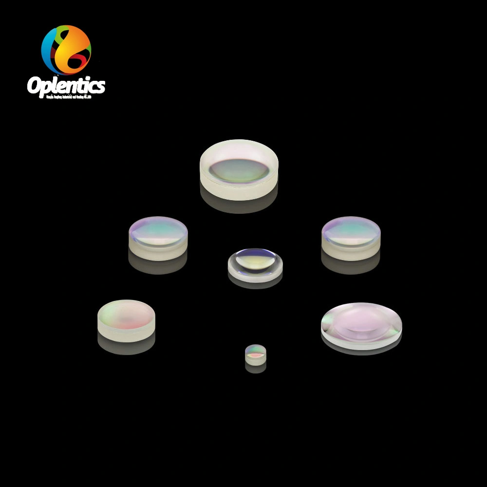 Lentilles optiques en silice fondue double-convexe/bi-convexe/lentilles double-concave/bi-concave pour applications d'imagerie