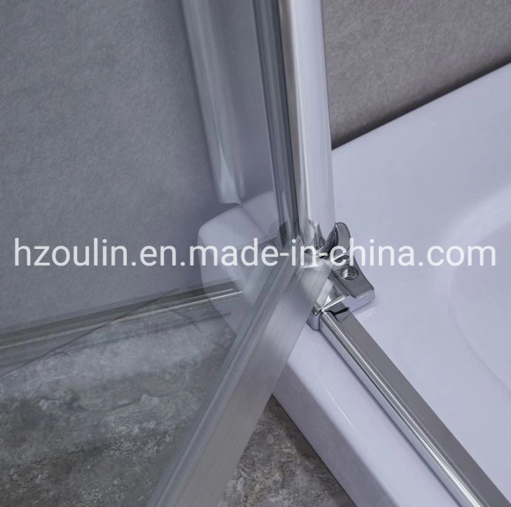 Enjoy High quality/High cost performance  Semi-Framed Pivot Shower Door