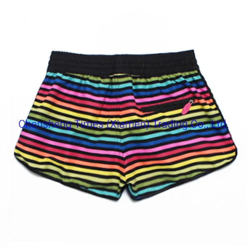 OEM Beach Shorts Casual Swim Shorts Waterproof Breathable Fabric Comfortable Women Swimming Shorts