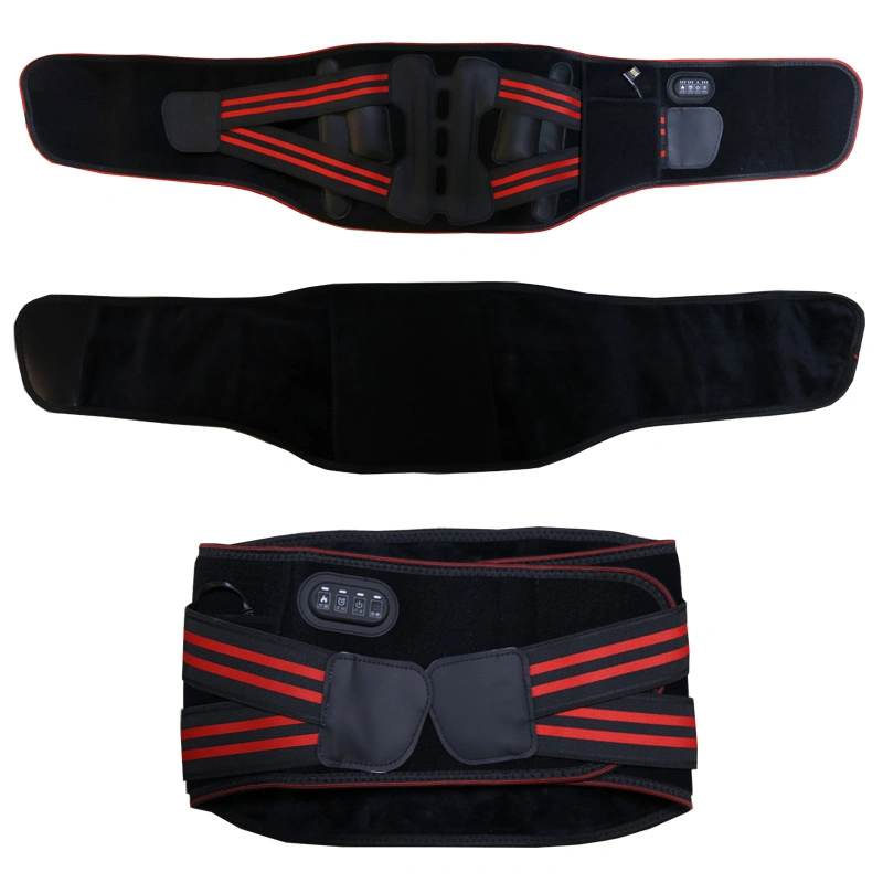 Wholesale/Supplier Graphene Heated Lumbar Brace Vibrating Massage Electric Waist Support