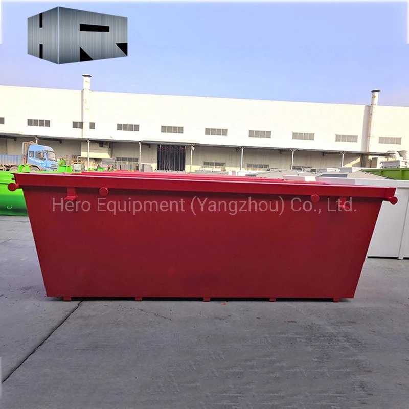 Outdoor Steel Garbage Waste Container Metal Recycle Bin