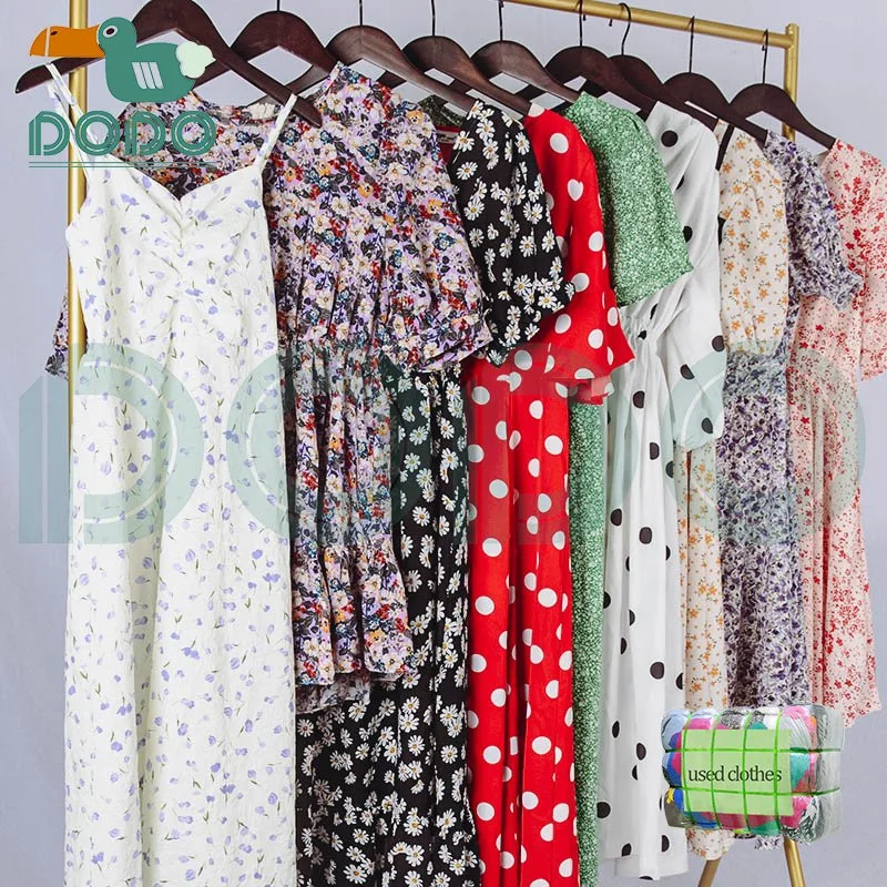 Good Stock Chiffon Dresses Ladies Clothes Used Clothing in Bales