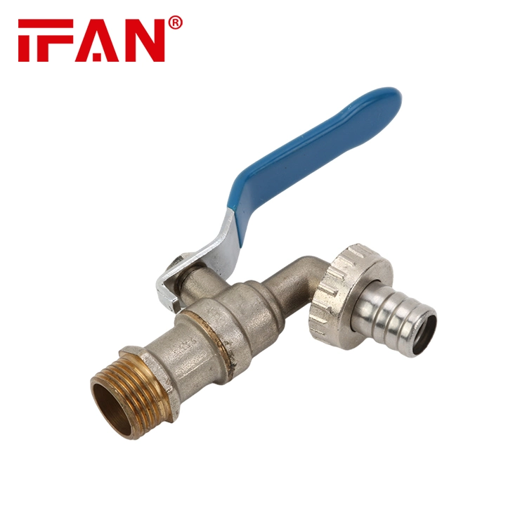 Ifan Plating Color Water Basin Bibcock Water Tap for Garden Irrigation