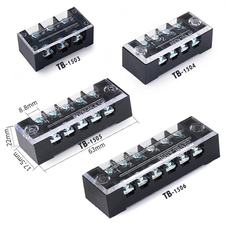 Chinese Direct Factory Tb Series Barrier Terminal Blocks with CE Certificate