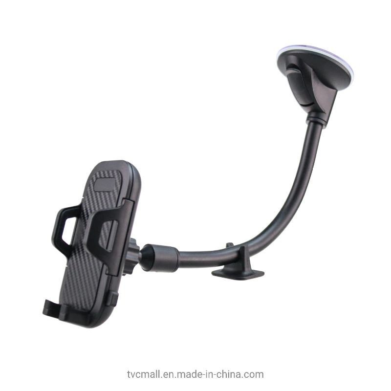 360 Degrees Rotation Car Windshield Phone Holder Long Arm Sucker GPS Smartphone Support Bracket for iPhone Samsung