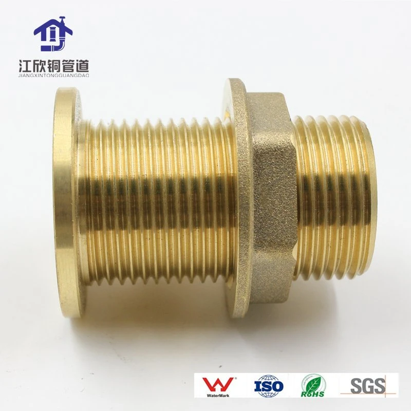 Brass Back Nut/ Nipple/Flange Lock Nut/ Male Thread Plumbing Watermark Approved Fitting