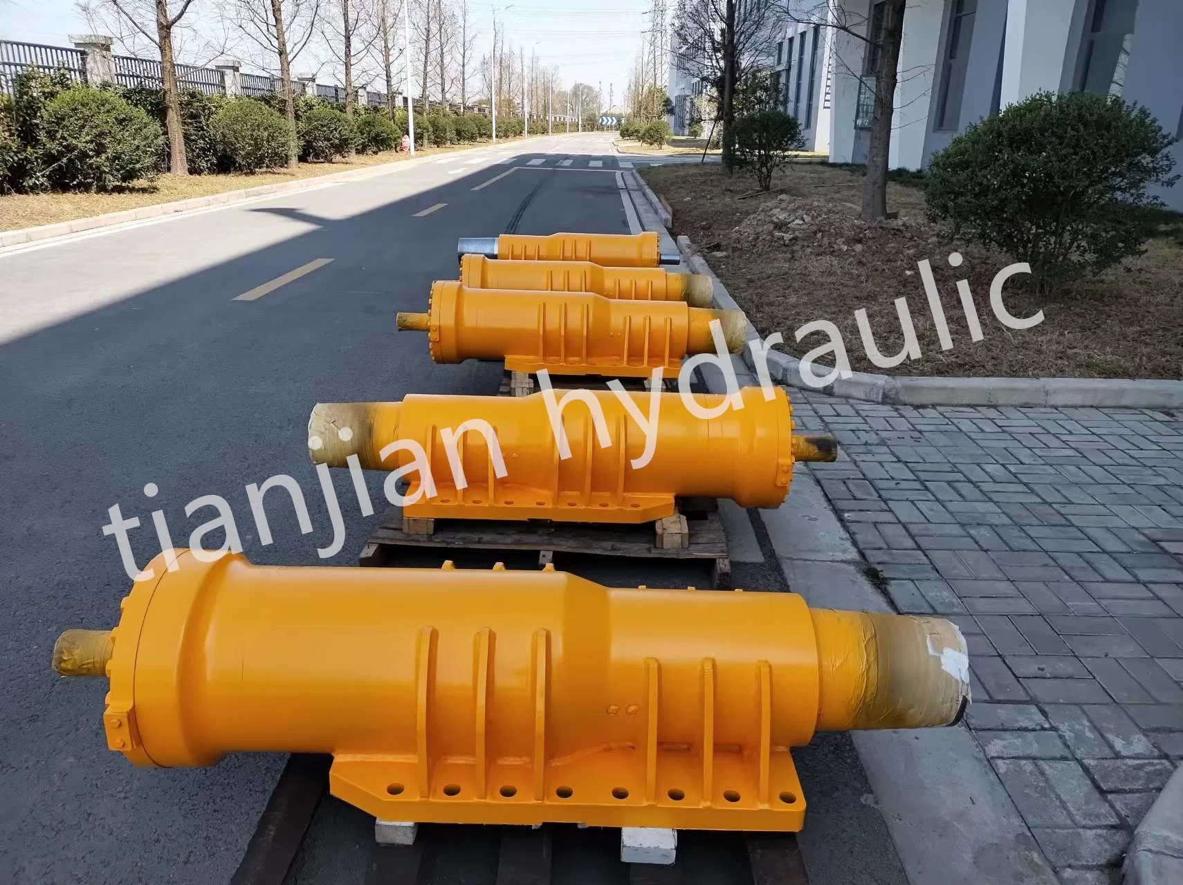 Front Rear Suspension Cylinder Nitrogen Cylinder for Heavy Mining Dump Truck Spare Part Made in China